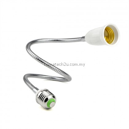 Plug To E27 Bulb Holder Flexible Extend E27 To E27 Light Lamp Holder power socket Bulb Extension Converter Adapter Wall Lamp Holder Plug To E27 Bulb Holder Flexible Extend E27 To E27 Light Lamp Holder power socket Bulb Extension Converter Adapter Wall Lamp Holder