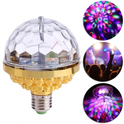 Lampu Disco Light Stage Party LED DJ Ball Indoor Сolored Dance Bulb Lamp Stage Lighting 6W Rotation Stage Laser Light Lampu Disco Light Stage Party LED DJ Ball Indoor Сolored Dance Bulb Lamp Stage Lighting 6W Rotation Stage Laser Light