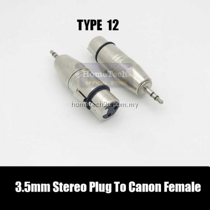 XLR Canon Plug Female Head Microphone Plugs Socket to 6.35mm Male 3.5mm Stereo Jack Plug Canon Audio Converter Adapter XLR Canon Plug Female Head Microphone Plugs Socket to 6.35mm Male 3.5mm Stereo Jack Plug Canon Audio Converter Adapter