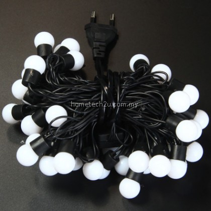 Lampu Lip Lap Liplap Raya 6M 50leds Colourful Ball RGB Led String Light Fairy Christmas Lights for Party Holiday Decoration Lampu Lip Lap Liplap Raya 6M 50leds Colourful Ball RGB Led String Light Fairy Christmas Lights for Party Holiday Decoration