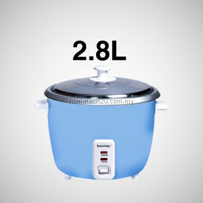 iSONIC Rice Cooker 1L / 1.8L /2.8L IRC-1009 / IRC-1809 / IRC-2805 Stainless Steel Lid (1 year warranty) 电饭锅Periuk Nasi