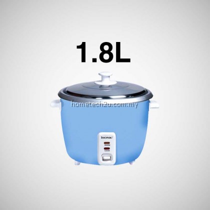 iSONIC Rice Cooker 1L / 1.8L /2.8L IRC-1009 / IRC-1809 / IRC-2805 Stainless Steel Lid (1 year warranty) 电饭锅Periuk Nasi