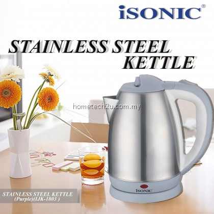 iSONIC STAINLESS STEEL KETTLE IJK-1803 iSONIC STAINLESS STEEL KETTLE IJK-1803