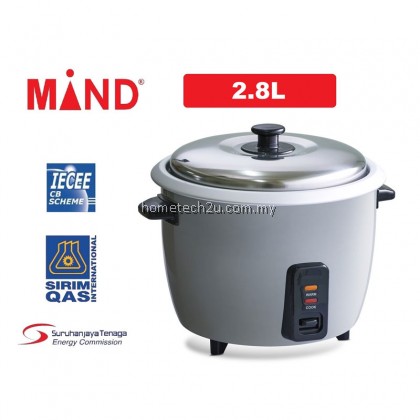 MIND 2.8L Rice Cooker-MD-NRC28 (Periuk Nasi 2.8L)
