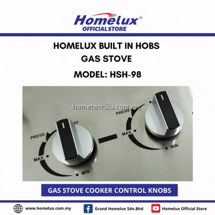 HOMELUX STAINLESS STEEL BUILT-IN GAS STOVE HSH-98