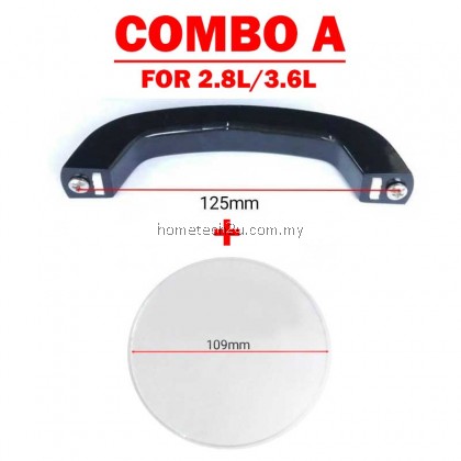 National Panasonic Rice Cooker Handle cover Glass Pemegang periuk Nasi for 1.0L /1.8L /2.8L / 3.6L