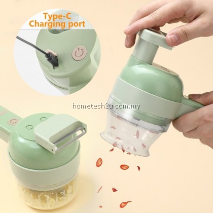 Multifunctional Vegetable Cutter Household Mini Wireless Electric Garlic Mud Artifact Garlic Masher Garlic Chopper Food Processor