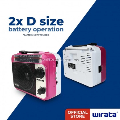 Wirata Portable Radio AUX AM/FM radio MW SW1 SW2 Travel radio with headphone jack Battery-operated(LT-Q1) Wirata Portable Radio AUX AM/FM radio MW SW1 SW2 Travel radio with headphone jack Battery-operated(LT-Q1)
