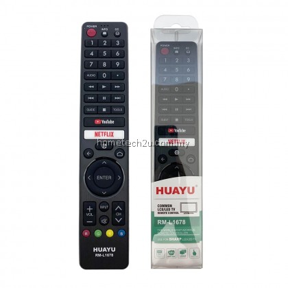 New RM-L1678 For Sharp AQUOS LCD LED Smart TV Remote Control GB234WJSA GB346WJSA GA455WJSA GB139WJSA GB234WJSA G8275WJSA New RM-L1678 For Sharp AQUOS LCD LED Smart TV Remote Control GB234WJSA GB346WJSA GA455WJSA GB139WJSA GB234WJSA G8275WJSA
