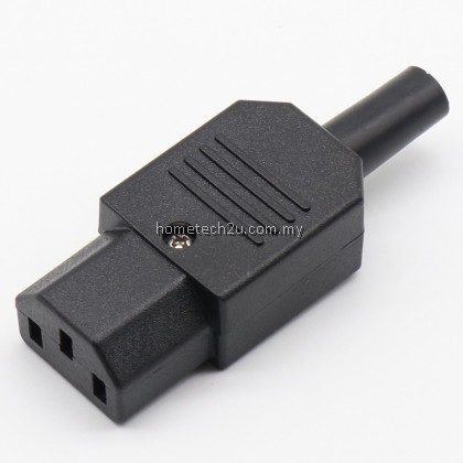 Power Cord AC Plug IEC 320 C13 C14 Female Plug Rewirable Power Connector 3pin AC Socket 10A /250V Power Cord AC Plug IEC 320 C13 C14 Female Plug Rewirable Power Connector 3pin AC Socket 10A /250V