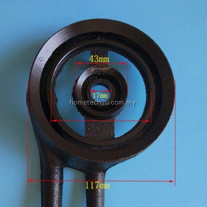 Replacement XMA-88 Glass Gas Stove Burner Cap Spare Part Dapur Kaca Tungku Dapur Kaca