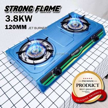 Panascope Double Burner Gas Stove 120mm Burner Dapur Masak Panascope Double Burner Gas Stove 120mm Burner Dapur Masak