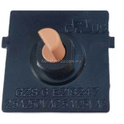 Fan Switch for Electric Fans- GZS-6 Rotary Switch for E218247 Fan Speed Adjustment 2.5A/5A 125V/250V For Khind SF141 161 Fan Switch for Electric Fans- GZS-6 Rotary Switch for E218247 Fan Speed Adjustment 2.5A/5A 125V/250V For Khind SF141 161