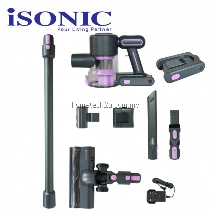 Isonic Wireless Handheld Cordless Stick Vacuum Cleaner IVC-SV018 150W 10000pa Strong Suction Isonic Wireless Handheld Cordless Stick Vacuum Cleaner IVC-SV018 150W 10000pa Strong Suction