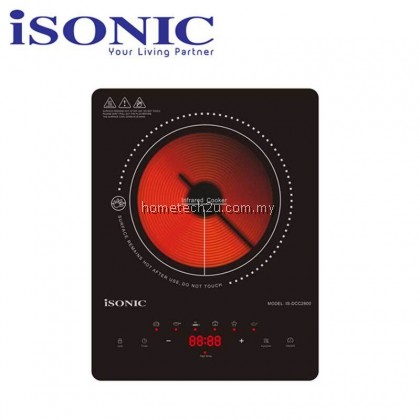 ISONIC CERAMIC COOKER INFRARED COOKER INDUCTION COOKER IS-DCC2800 ISONIC CERAMIC COOKER INFRARED COOKER INDUCTION COOKER IS-DCC2800