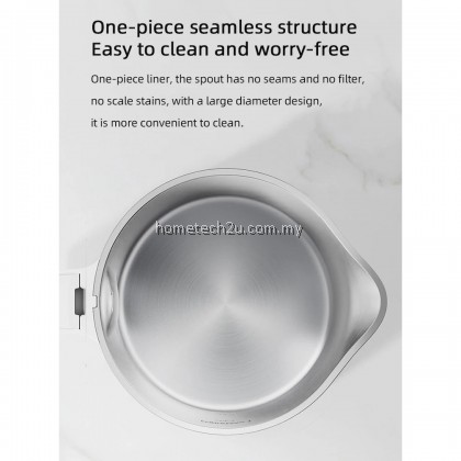 iSONIC Stainless Steel Electric Kettle 1.7L Cool Touch Double Wall Dry Protection IJK-C2018