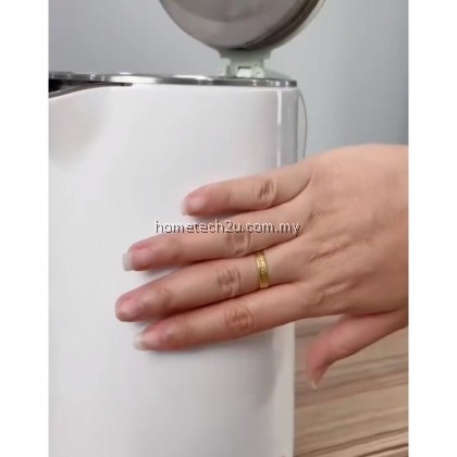 iSONIC Stainless Steel Electric Kettle 1.7L Cool Touch Double Wall Dry Protection IJK-C2018