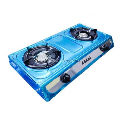 ASAHI STAINLESS STEEL DOUBLE BURNER DAPUR GAS MURAH STOVE COOKER DUA TUNGKU  煤气炉