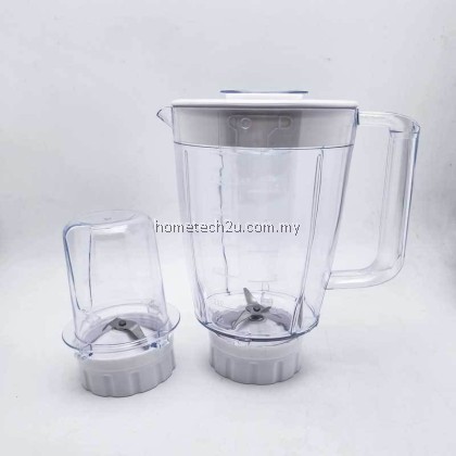 Philips Electrolux Blender Jug & Dry Mill 1.25L Balang Blender Philips for HR2100 HR2102 Elba EBG-F1534