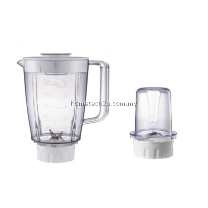 Philips Electrolux Blender Jug & Dry Mill 1.25L Balang Blender Philips for HR2100 HR2102 Elba EBG-F1534