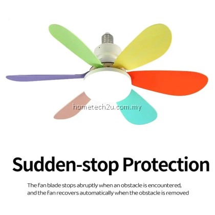 Ceiling Fans With Remote Control and 40W Light LED Lamp Fan E27 Converter Base Smart Silent Ceiling Fans For Bedroom Ceiling Fans With Remote Control and 40W Light LED Lamp Fan E27 Converter Base Smart Silent Ceiling Fans For Bedroom