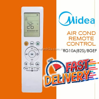 Midea  Air Cond Aircond Air Conditioner OEM Replacement Remote Control RG10A(B2S)/BGEF