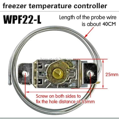 UNIVERSAL REFRIGERATOR THERMOSTAT FREEZER FRIDGE THERMOSTAT REPLACEMENT PETI SEJUK THERMOSTAT WPF/WDF UNIVERSAL REFRIGERATOR THERMOSTAT FREEZER FRIDGE THERMOSTAT REPLACEMENT PETI SEJUK THERMOSTAT WPF/WDF