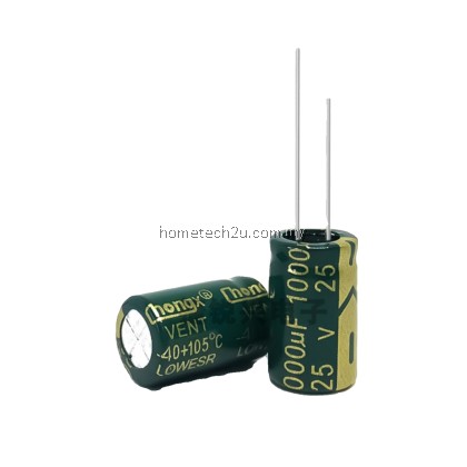 25V 1000UF Electrolytic Capacitor | High Frequency, Low ESR, Long Lifespan, High-Temperature Resistant 25V 1000UF Electrolytic Capacitor | High Frequency, Low ESR, Long Lifespan, High-Temperature Resistant