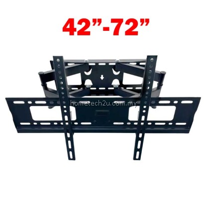 DESIGNER Universal Full Motion TV Wall Mount Bracket DS-936L8 | 42"–72" | Double Arm Tilt & Swivel | Max Load 70kg DESIGNER Universal Full Motion TV Wall Mount Bracket DS-936L8 | 42"–72" | Double Arm Tilt & Swivel | Max Load 70kg
