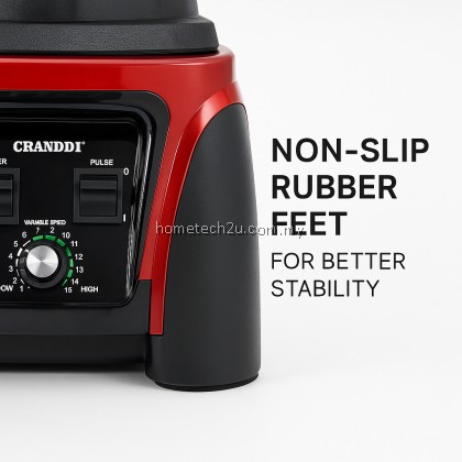 CRANDDI Commercial Blender 2200W – 4L jUG Heavy Duty Professional Blender KND-1108B CRANDDI Commercial Blender 2200W – 4L jUG Heavy Duty Professional Blender KND-1108B