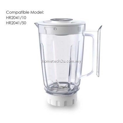 Blender Accessories Philips Jug Compatible Model HR2041/10 HR2041/50 Multi Brand PBL-2041-JUG Balang Jar untuk Pengisar Blender Accessories Philips Jug Compatible Model HR2041/10 HR2041/50 Multi Brand PBL-2041-JUG Balang Jar untuk Pengisar