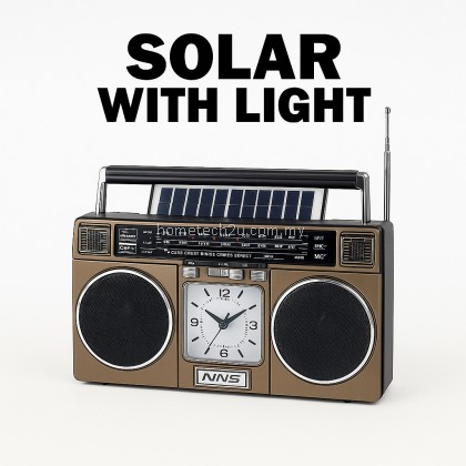 New NS-7003S Vintage Retro Radio Bluetooth Speaker Portable Radio | Solar Powered FM/AM/SW3 Band Radio Player New NS-7003S Vintage Retro Radio Bluetooth Speaker Portable Radio | Solar Powered FM/AM/SW3 Band Radio Player