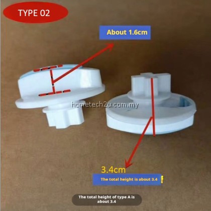 2PCS Universal Semi Auto Washing Machine Timer Knob Lg Rotary Selector Button Universal Switch Spin Timer Knob