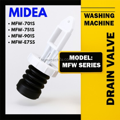 MIDEA Washing Machine Drain Valve Assembly / Valve Packing – Fits MFW-701S, MFW-751S, MFW-901S, MFW-E75S MIDEA Washing Machine Drain Valve Assembly / Valve Packing – Fits MFW-701S, MFW-751S, MFW-901S, MFW-E75S