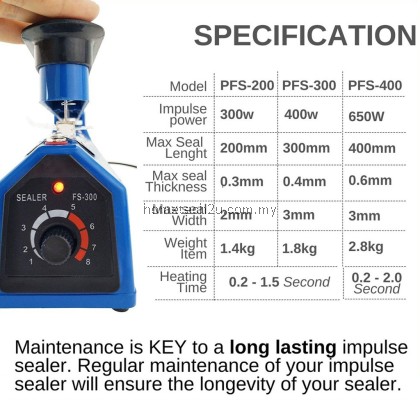 Impulse Sealer 8