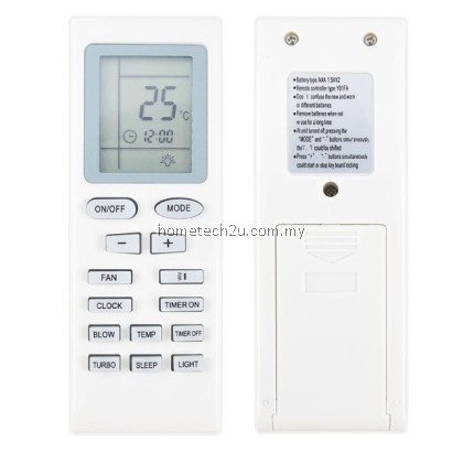 Universal Aircond Remote Control for Sharp Gree Fujiaire Sanyo Electrolux Pensonic OEM Replacement Air Conditioner Universal Aircond Remote Control for Sharp Gree Fujiaire Sanyo Electrolux Pensonic OEM Replacement Air Conditioner