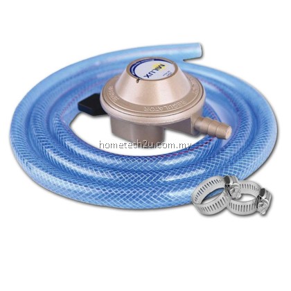 MILUX Gas Regulator Set M-188CS with Safety Valve | 1.5m Gas Hose | 20mm LPG Inlet | High Quality & Safe MILUX Gas Regulator Set M-188CS with Safety Valve | 1.5m Gas Hose | 20mm LPG Inlet | High Quality & Safe