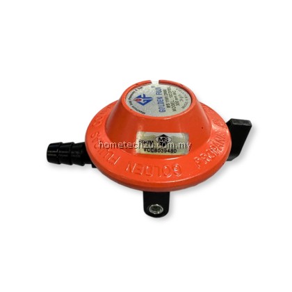 Golden Fuji 182DPDL LPG Low Pressure Gas Regulator | Dual Safety Lock | Extra Seal Cap | Sirim Approved Malaysia Golden Fuji 182DPDL LPG Low Pressure Gas Regulator | Dual Safety Lock | Extra Seal Cap | Sirim Approved Malaysia