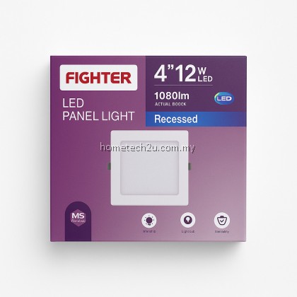 FIGHTER LED DOWNLIGHT LAMPU CEILING 4”12W | 6” 20WATT (6500K) LAMPU LED DOWN LIGHT ROUND SQUARE FIGHTER LED DOWNLIGHT LAMPU CEILING 4”12W | 6” 20WATT (6500K) LAMPU LED DOWN LIGHT ROUND SQUARE