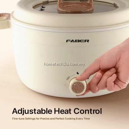 FABER PINE-S Multi Cooker FMC-3508WH FMC-1508WH FMC-1208WH 4.0L 1.8L 2.0L Ceramic Coating | Cool Touch Adjustable Power FABER PINE-S Multi Cooker FMC-3508WH FMC-1508WH FMC-1208WH 4.0L 1.8L 2.0L Ceramic Coating | Cool Touch Adjustable Power