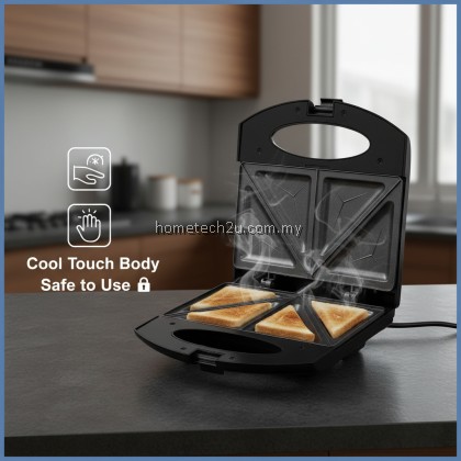 Butterfly Sandwich Maker BSM-8511 | 750W | Non-Stick Plates | Cool Touch Housing Butterfly Sandwich Maker BSM-8511 | 750W | Non-Stick Plates | Cool Touch Housing