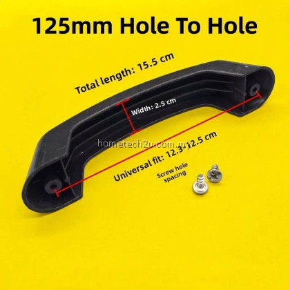 Universal Rice Cooker Lid Handle 12.3–12.5cm | Pot Lid Replacement Knob | Tangkai Periuk Nasi Black Universal Rice Cooker Lid Handle 12.3–12.5cm | Pot Lid Replacement Knob | Tangkai Periuk Nasi Black