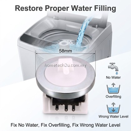 Sharp ESX115 Water Level Sensor Top Load Washing Machine Pressure Switch Mesin Basuh Spare Part Ready Stock Sharp ESX115 Water Level Sensor Top Load Washing Machine Pressure Switch Mesin Basuh Spare Part Ready Stock