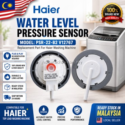 Haier Water Level Pressure Sensor PSR-22-B2 V12767 Washing Machine Sensor Air Mesin Basuh Replacement Part Haier Water Level Pressure Sensor PSR-22-B2 V12767 Washing Machine Sensor Air Mesin Basuh Replacement Part