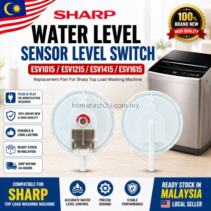 Sharp Washing Machine Water Level Sensor ESV1015 ESV1215 ESV1415 ESV1615 Pressure Switch Mesin Basuh Spare Part Sharp Washing Machine Water Level Sensor ESV1015 ESV1215 ESV1415 ESV1615 Pressure Switch Mesin Basuh Spare Part