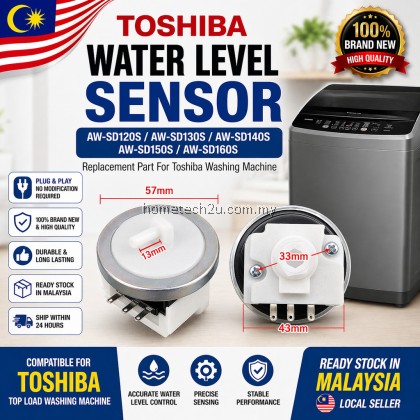 Toshiba Washing Machine Water Level Sensor AW-SD120S AW-SD130S AW-SD140S AW-SD150S AW-SD160S Pressure Switch Spare Part