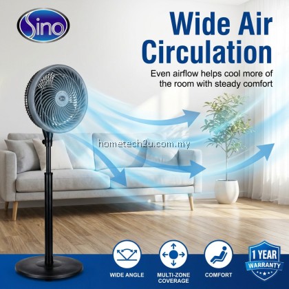 SINO 10” Turbo Stand Fan Kipas Berdiri | High Speed Powerful Airflow Circulation Fan | Heavy Duty Table Fan Malaysia SINO 10” Turbo Stand Fan Kipas Berdiri | High Speed Powerful Airflow Circulation Fan | Heavy Duty Table Fan Malaysia