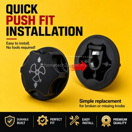 Universal Industrial Horn Fan Knob Switch Replacement | Floor Stand Electric Fan Speed Control Knob Cap Switch Butang Universal Industrial Horn Fan Knob Switch Replacement | Floor Stand Electric Fan Speed Control Knob Cap Switch Butang