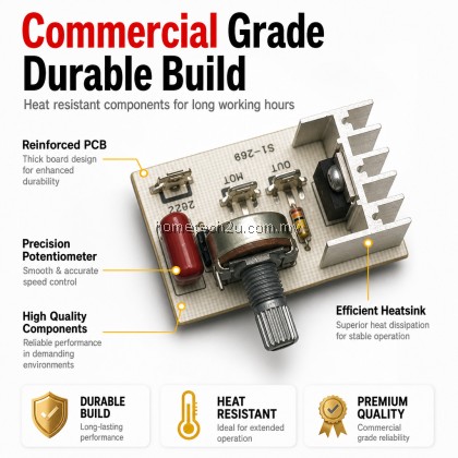 Commercial Blender PCB Mainboard 767 Series Speed Controller Circuit Board 1500W-2500W Blender Spare Part Replacement Commercial Blender PCB Mainboard 767 Series Speed Controller Circuit Board 1500W-2500W Blender Spare Part Replacement