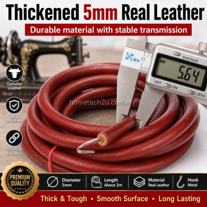 Leather Treadle Belt 183cm 72in Mesin Jahit Kaki Lama Dengan Hook Untuk Singer Flyingman Butterfly Sewing Machine Leather Treadle Belt 183cm 72in Mesin Jahit Kaki Lama Dengan Hook Untuk Singer Flyingman Butterfly Sewing Machine
